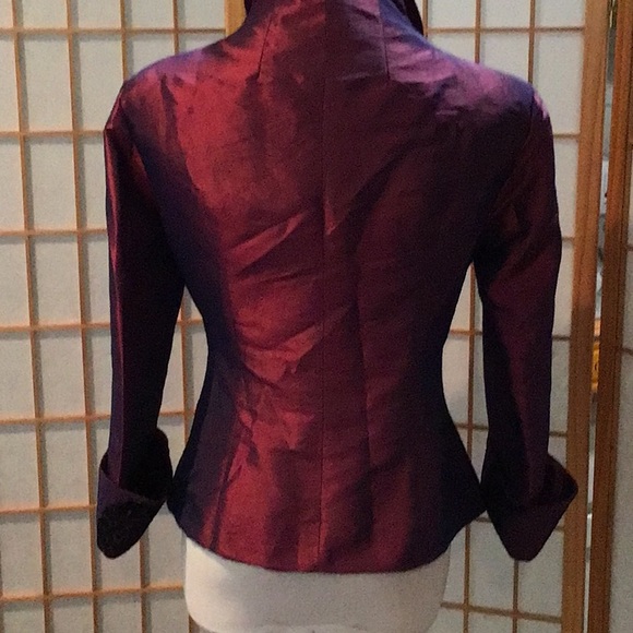 Oriental Jacket/Top size S , feels like silk shantung bought in Hong Kong - Picture 5 of 5